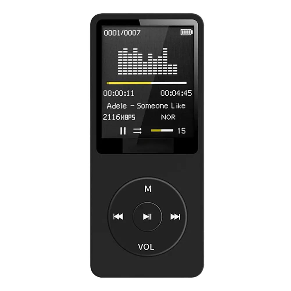 Mp3 Music Player Bluetooth-Compatible Lossless Portable Fm Radio External Ultra-thin Student Sports Walkman Mp3 Player Recorder - Premium mp3 music player from Lizard Vigilante - Just $19.99! Shop now at Lizard Vigilante