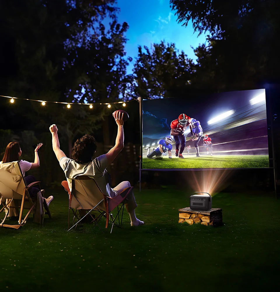 BYINTEK R20 Max Mini Projector 4K DLP Smart WiFi Android 11.0 LED 1080P Outdoor Home Theater Projectors With 15600mAh Battery - Premium  from Lizard Vigilante - Just $931.99! Shop now at Lizard Vigilante