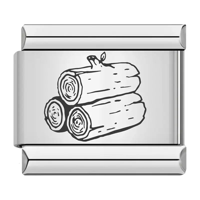 1pc New Designer Exploration Hotel Map Tent Charm Links Fit 9mm Bracelet Stainless Steel Jewelry DIY Making Bangle