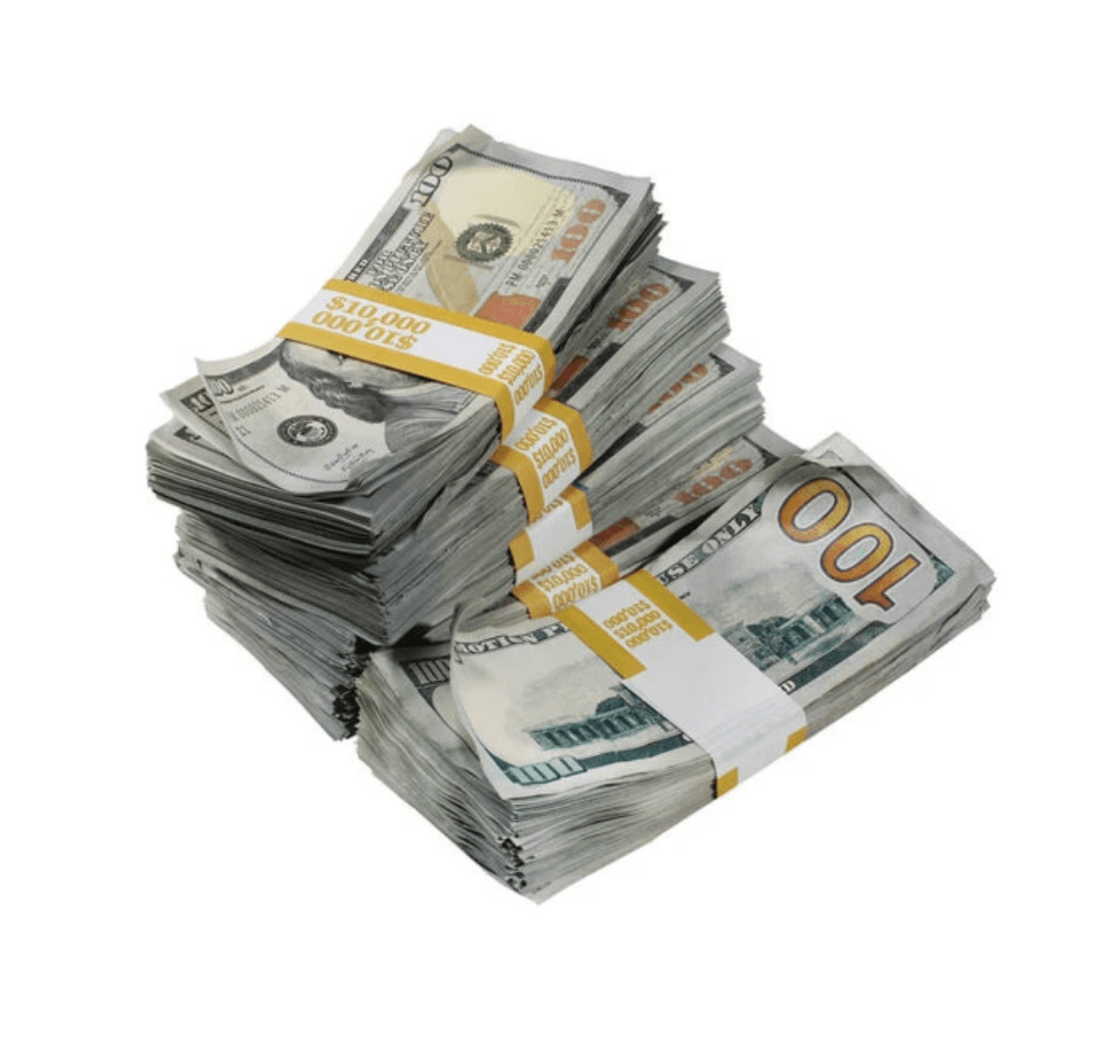 $50,000 Aged Prop Money - Full Print