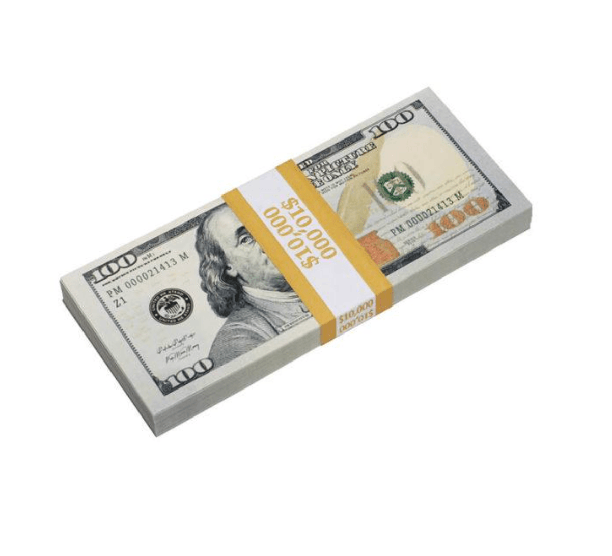 $50,000 New Money Prop Money - Blank Filler