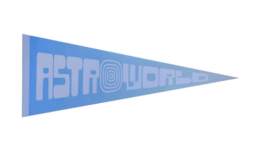 TRAVIS SCOTT (LIMITED EDITION) 2021 ASTROWORLD MERCH - BLUE PENANT