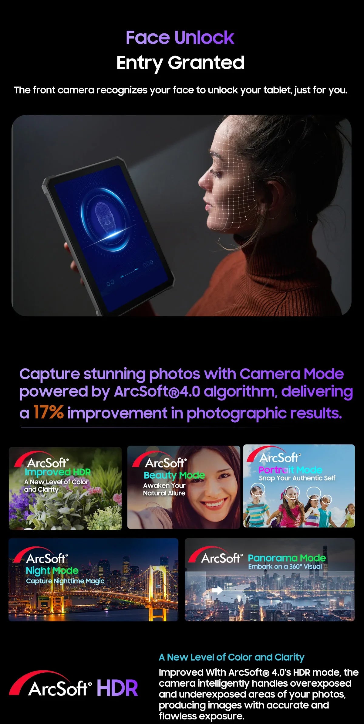 Blackview Active 8 Pro 16GB 256GB Tablet PC 22000mAh Battery Android 13 10.36" inch 2.4K Display 16MP+ 48MP Camera Rugged Tablet