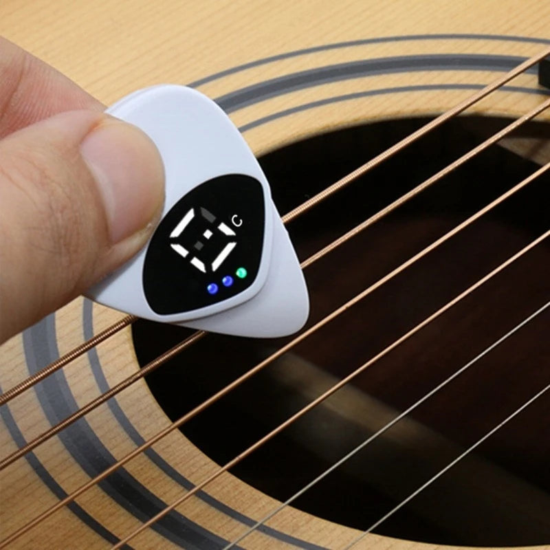 The Ultimate 2-in-1 Guitar Pick Tuner: A Musician's Secret Weapon