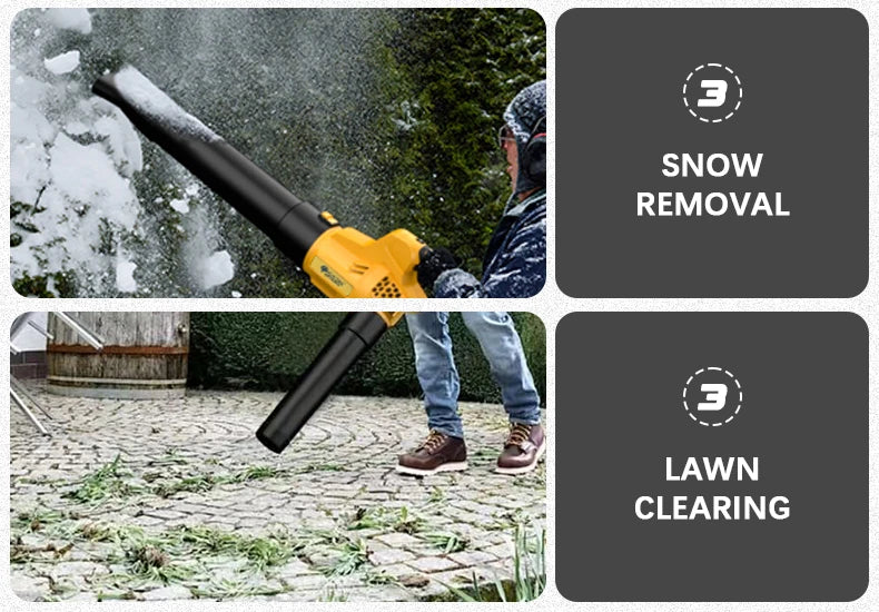 Electric Goddess EG-32000R — Cordless 6-Gear Air Blower Beast | 20V Compatible Superpower for Snow, Leaves, Dust & Chaos