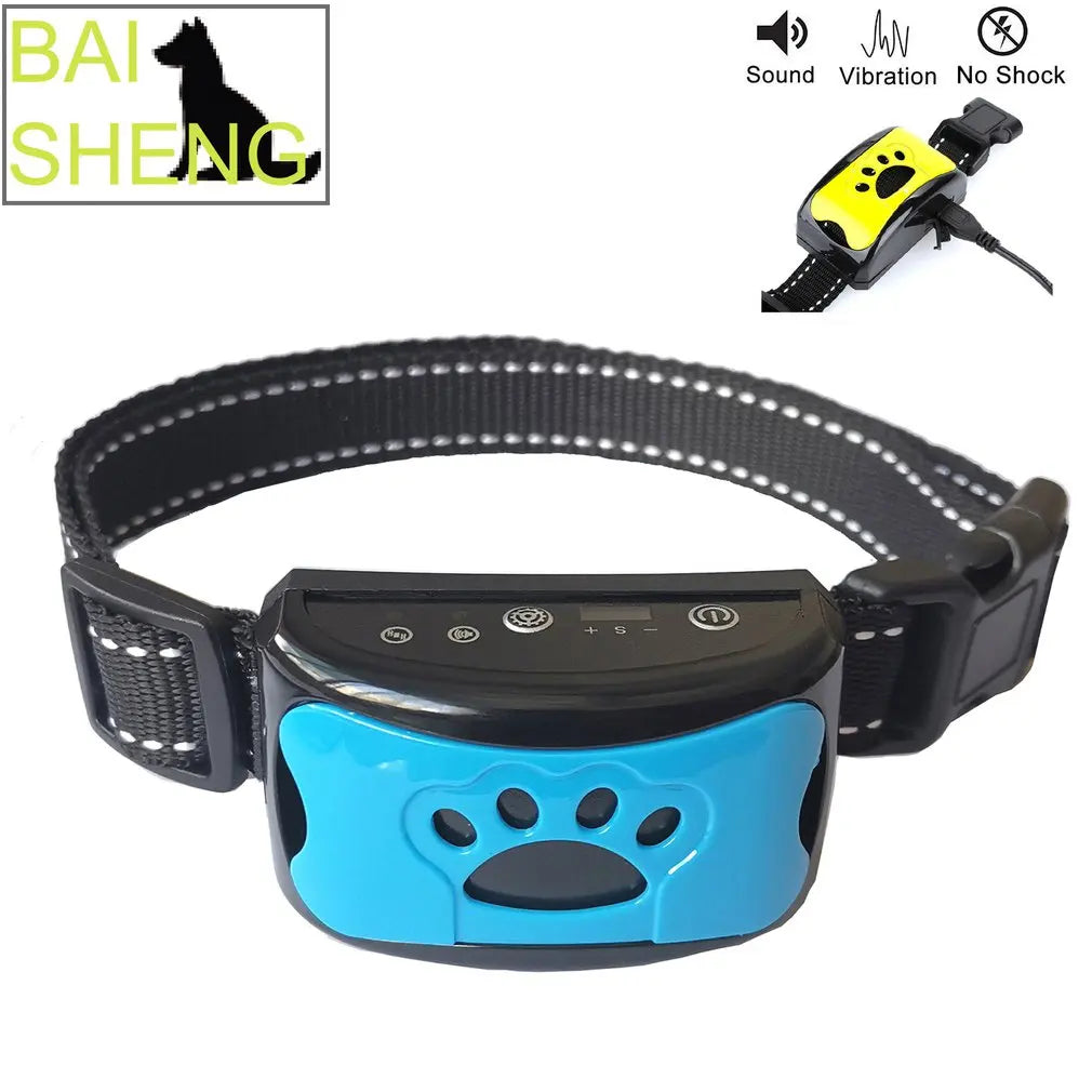 Pet Dog Anti Barking Device Electric Dogs Training Collar Dog Collar Usb Chargeable Stop Barking Vibration Anti Bark Devices - Premium  from Lizard Vigilante - Just $5.99! Shop now at Lizard Vigilante