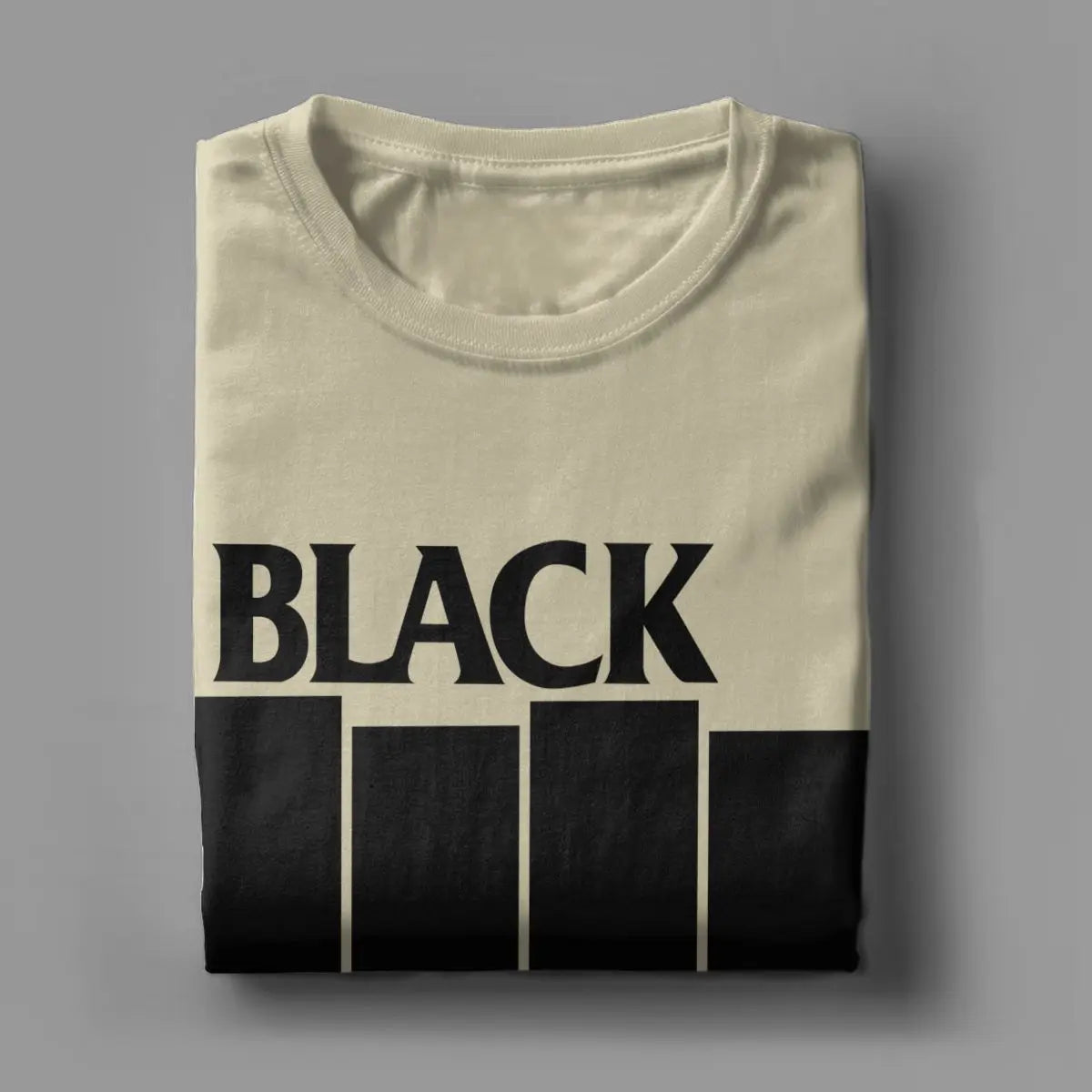 Cool Black Flag Logo T-Shirt – Men’s O-Neck Cotton Tee, Short Sleeve Classic Top, Plus Sizes S-6XL - Premium t-shirt from Lizard Vigilante - Just $21.99! Shop now at Lizard Vigilante