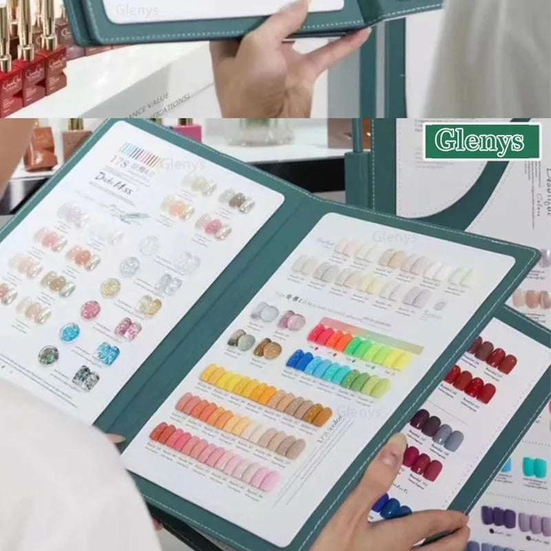 Glenys Painted Ya 96 Color nail polish Gel All Seasons Semi Permanent Soaking gel UV LED Nail Salon Nail Art Clearcoat Set 15ml