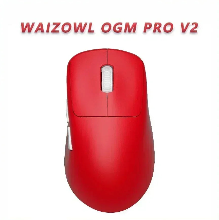 Waizowl OGM Pro V2 Hades Gaming Mouse Customize Wireless Three-Mode Paw3950 30000dpi Lightweight Gaming Mouse E-sports Ergonomic