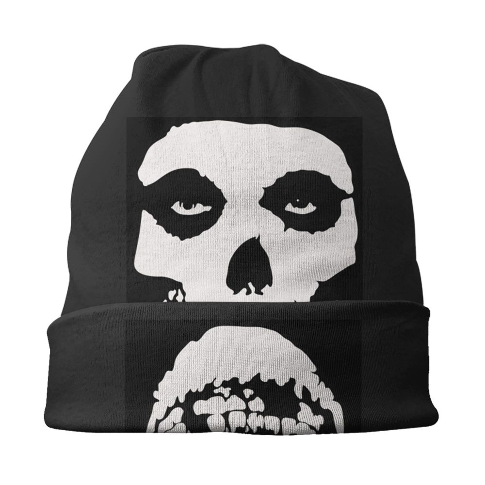 Misfits Horror Punk Rock Knit Beanie – Unisex Winter Skull Cap for Men & Women - Premium beanie from dsers - Just $19.99! Shop now at Lizard Vigilante