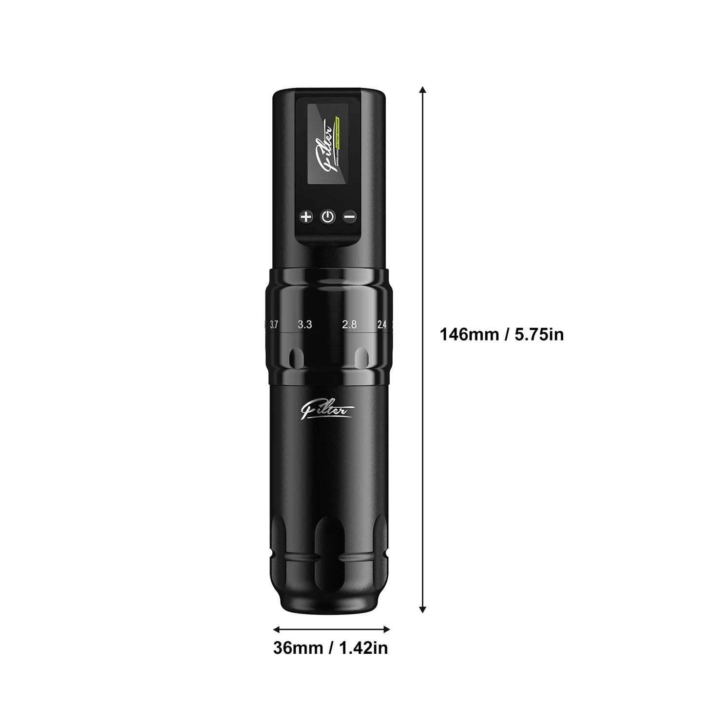 Filter X3 “Blood Voltage” Wireless Tattoo Pen — 6 Adjustable Strokes, 1600mAh Power Beast, Coreless Motor, EZ Precision Machine