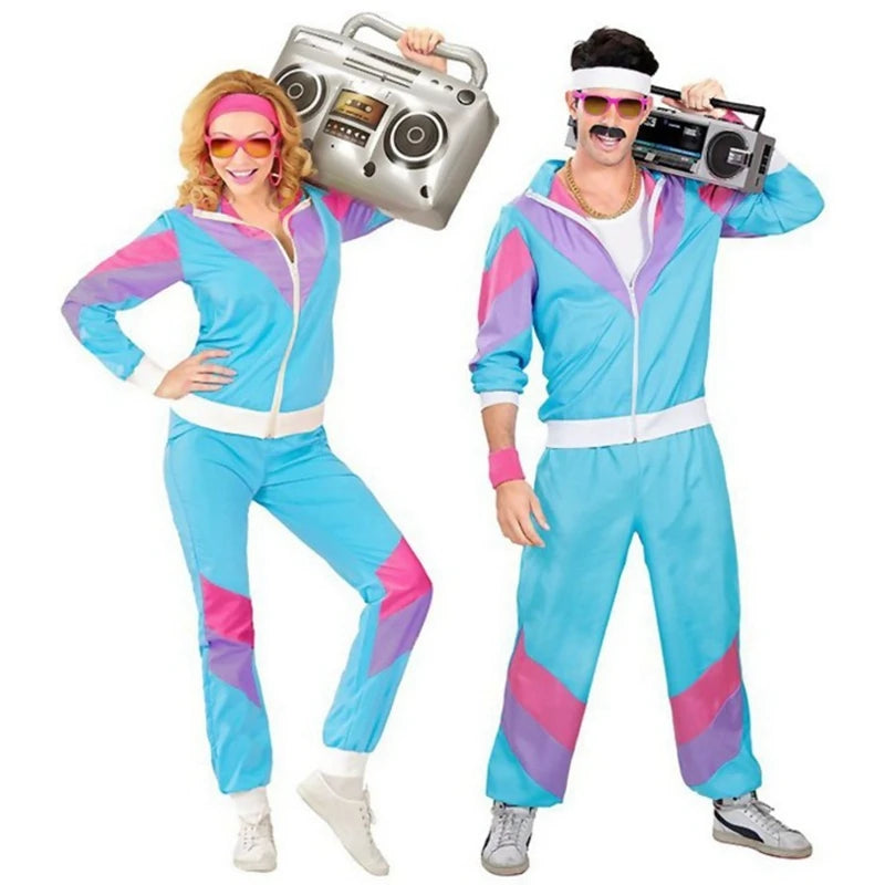 Couples Hippie Costumes: Retro 70s 80s Rock Disco Outfits - Premium costume from Lizard Vigilante - Just $33.88! Shop now at Lizard Vigilante