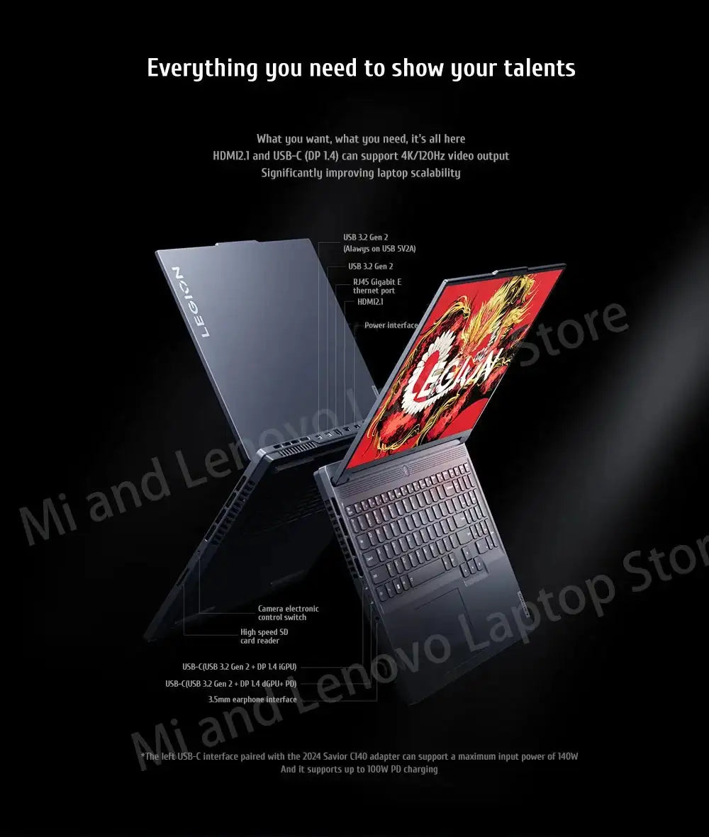 Hot Lenovo LEGION R7000P 2024 Ryzen R7 8845H Geforce RTX4060 8GB 16G/32G RAM 1T SSD 16INCH 2.5K 165Hz Screen 100% sRGB