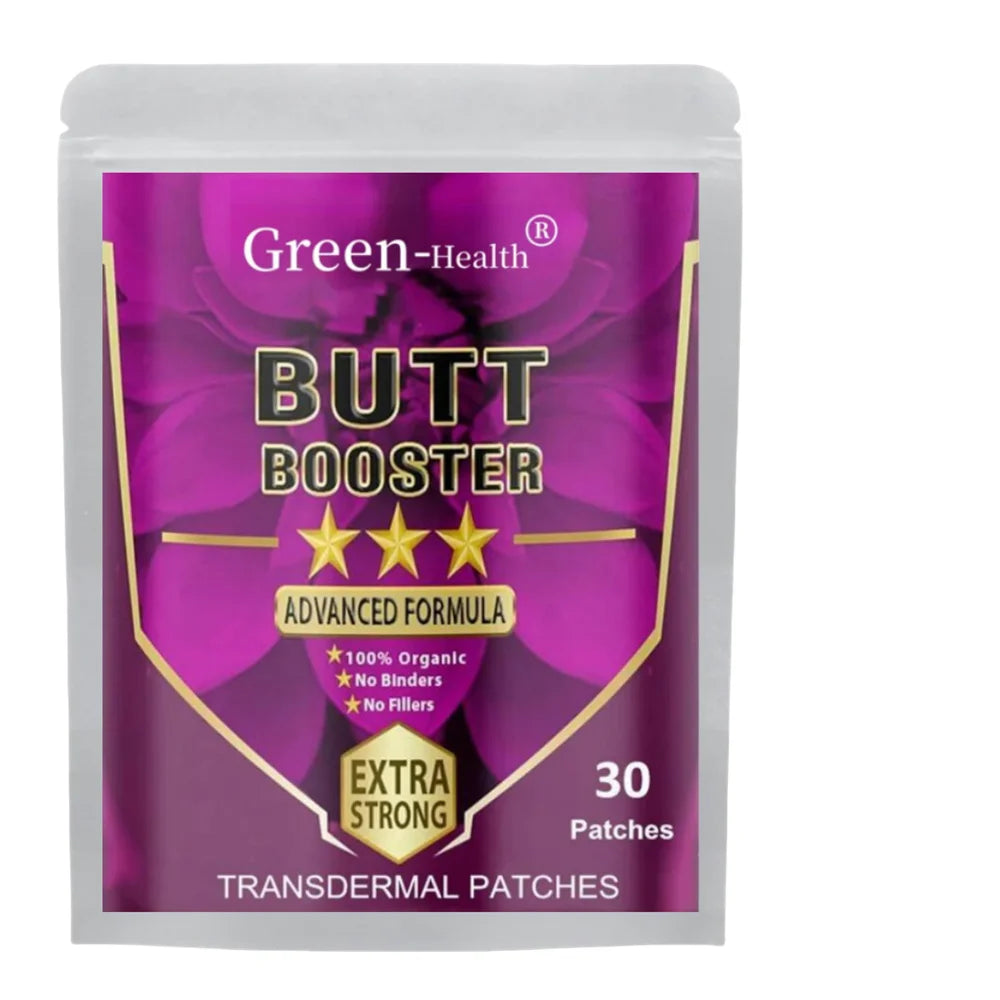 Butt Enhancement Transdermal Patches – Booty Enlargement Patches for Shape, Lift, and Firmness (30 Patches) - Premium transdermal patches from Lizard Vigilante - Just $12.99! Shop now at Lizard Vigilante