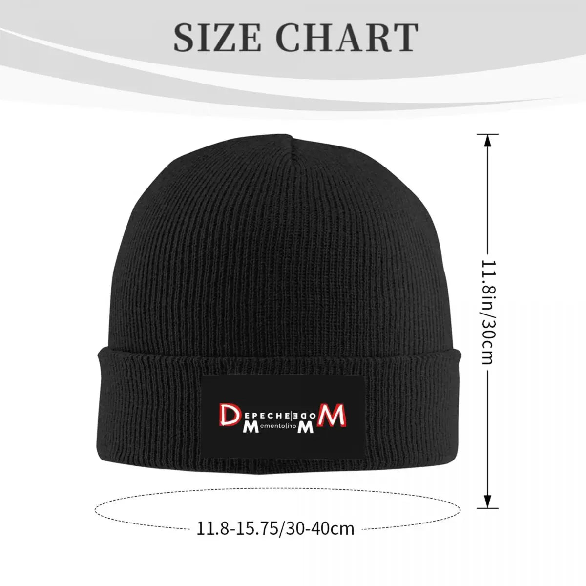 Depeche Mode Skullies Beanie – Unisex Pop Rock DIsco Techno Cap for Winter - Premium unisex beanie from Lizard Vigilante - Just $19.88! Shop now at Lizard Vigilante