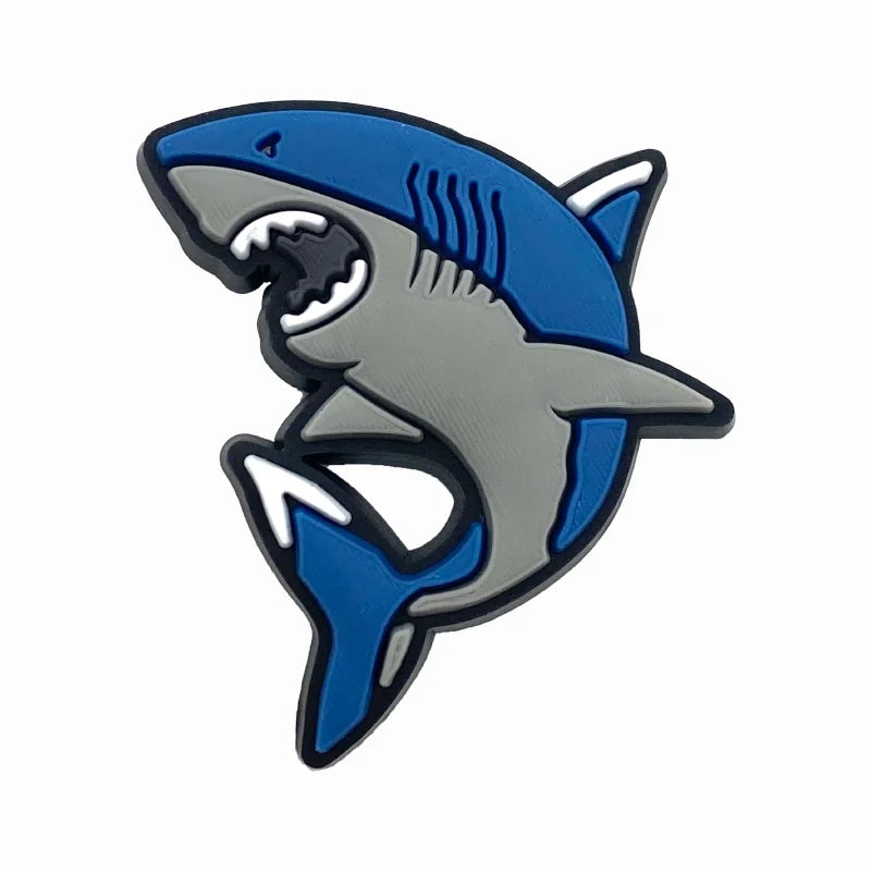 1pcs cartoon snail turtle fish shoe Charms Aceessories for Sandals pins Decorate girls kid Gifts