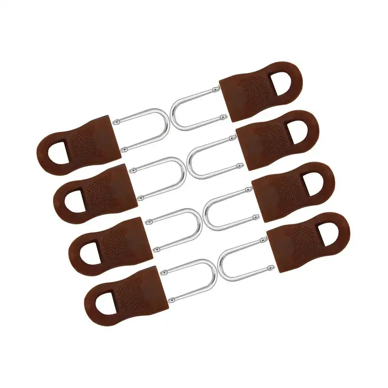 Zipper Slider Replacement Zipper Puller Tag Fixer Repair Kit Zipper for Sewing Clothes Travel Bag Suitcase Clothes Tent Backpack