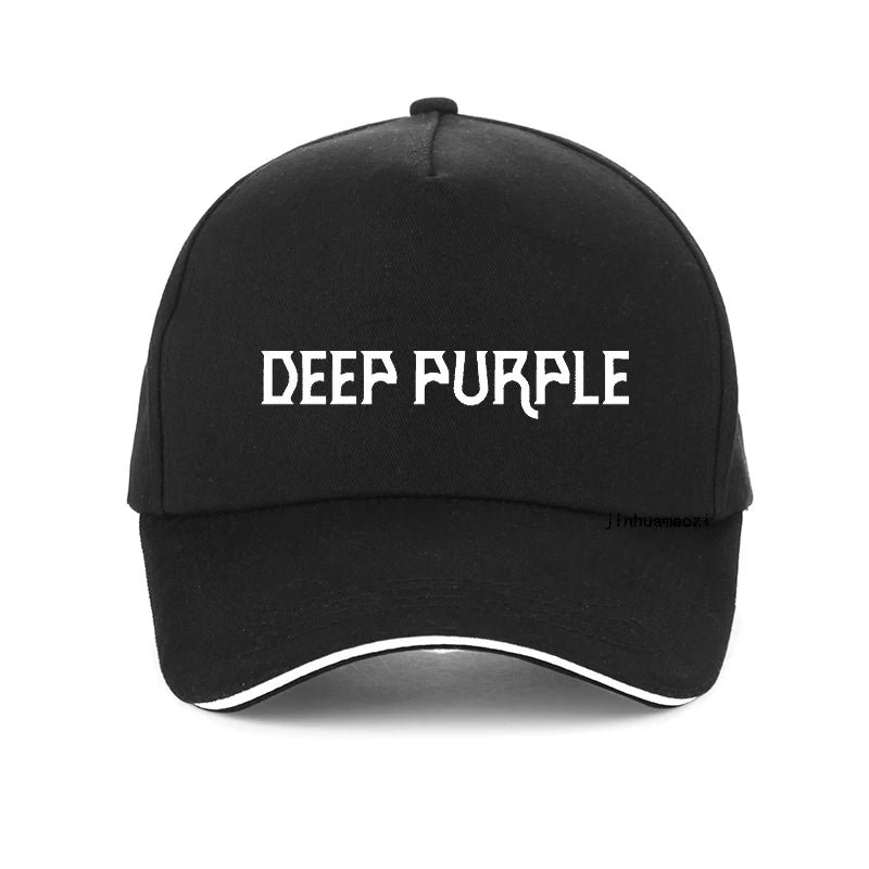 Smoke on the Water: Deep Purple Baseball Cap - Premium baseball cap from Lizard Vigilante - Just $23.88! Shop now at Lizard Vigilante