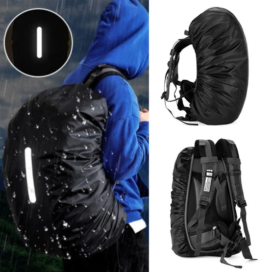 Reflective Waterproof Backpack Rain Cover - Outdoor Sport Cycling & Camping Safety Gear - Premium backpack cover from Lizard Vigilante - Just $16.88! Shop now at Lizard Vigilante