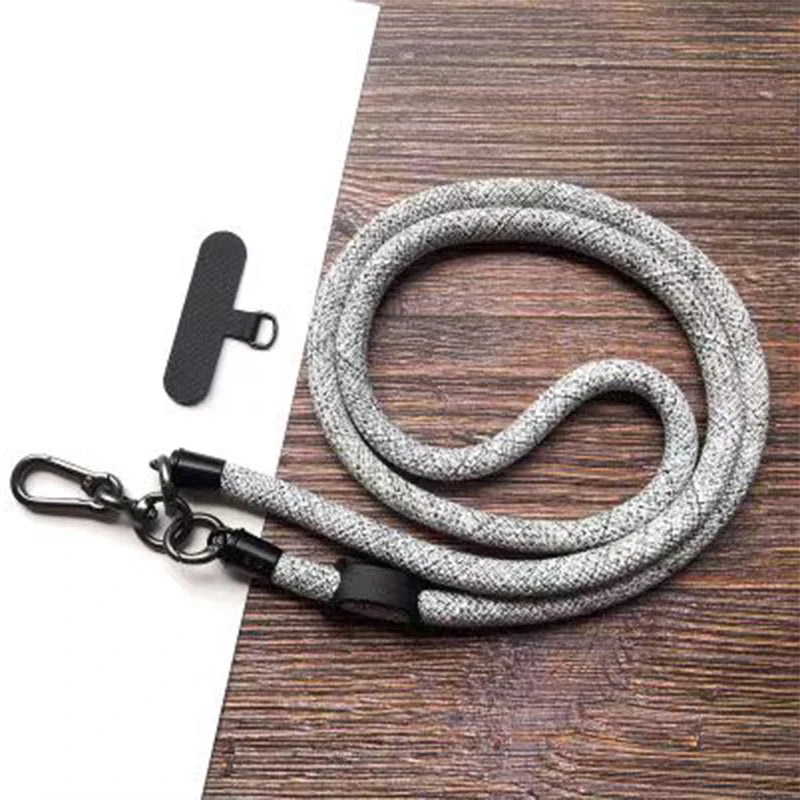 8mm Thick Anti-lost Mobile Phone Lanyard Crossbody Detachable Neck Cord Outdoor Sturdy And Durable Hanging Wrist Strap - Premium  from Lizard Vigilante - Just $4.99! Shop now at Lizard Vigilante