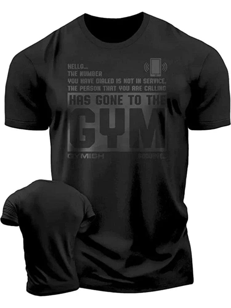 3D Printed Recover Fully Workout T-Shirt – Tough Guy Gym Tee