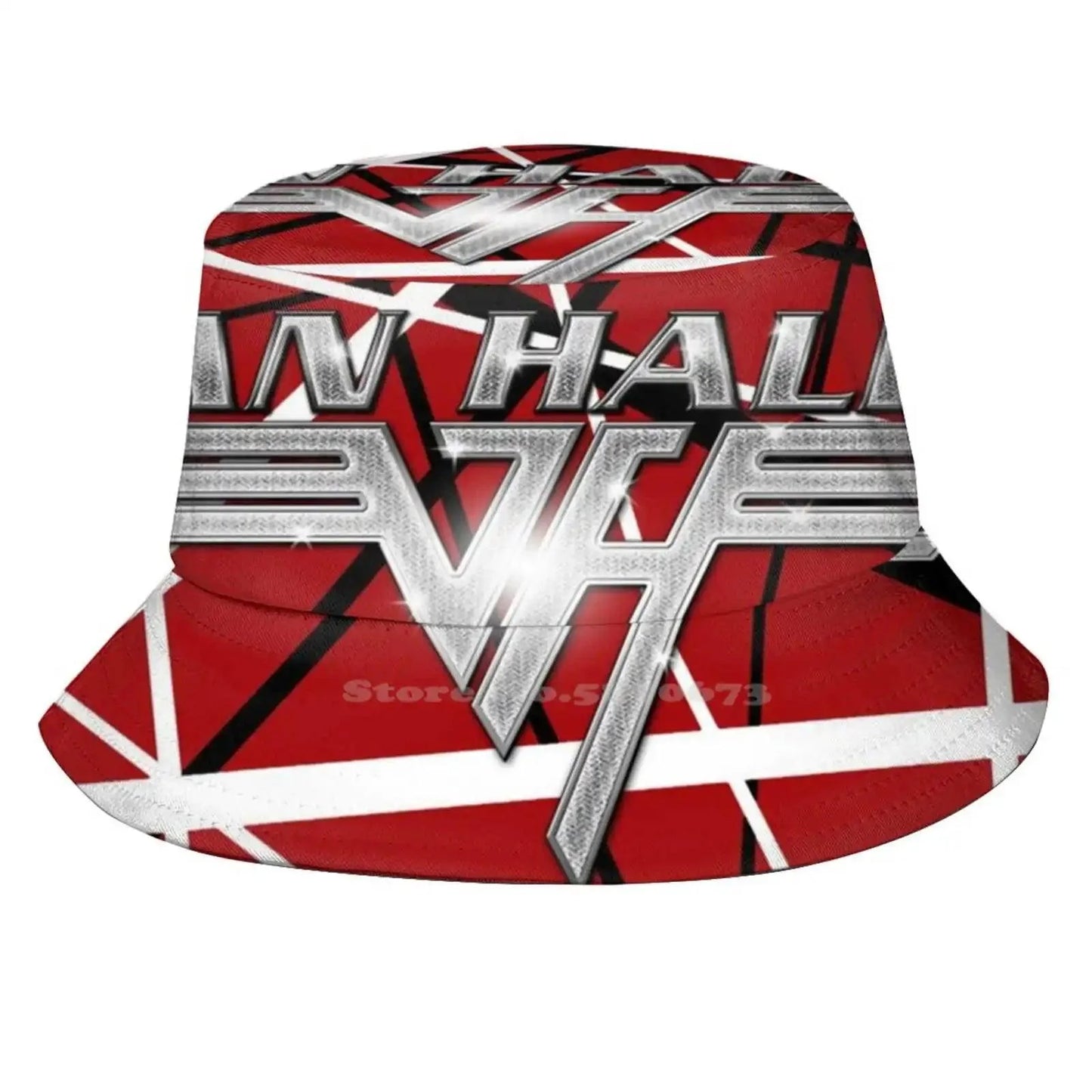 Van Halen Eruption Unisex Bucket Hat – EVH Tribute, Four Seasons Sun Protection - Premium Hat from Lizard Vigilante - Just $17.99! Shop now at Lizard Vigilante