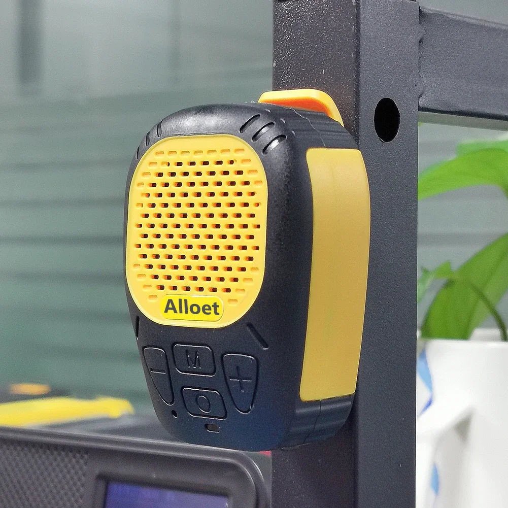 Wearable Bluetooth-Compatible5.3 Speaker with Strap Magnetic Clip-On Wireless Portable Speakers Small Speaker for Cycling/Hiking