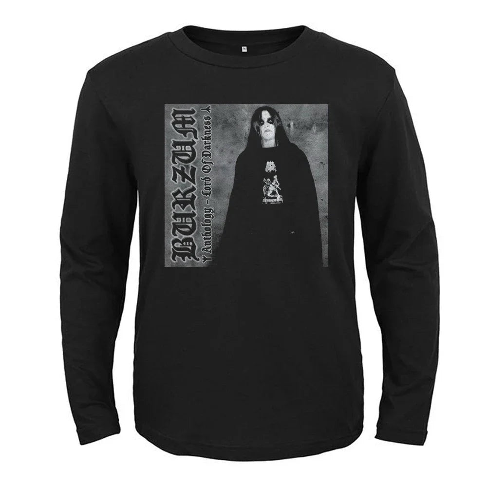 Burzum Heavy Metal Band Printed Long Sleeve T-Shirt For Fans of Metal - Premium T-Shirt from Lizard Vigilante - Just $24.99! Shop now at Lizard Vigilante