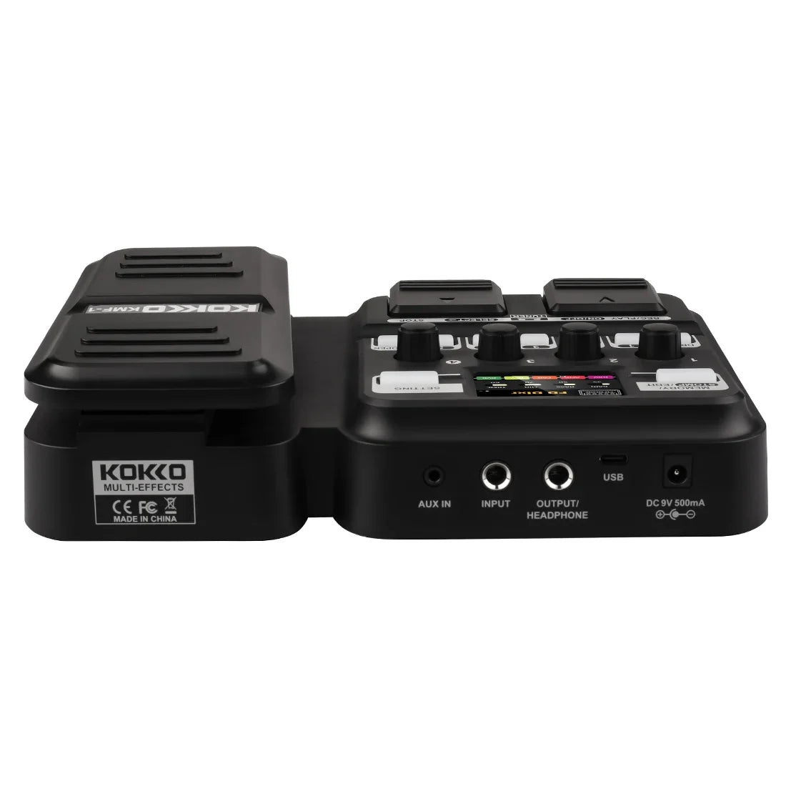 Kokko KMF-1 Synth Fury Guitar Pedal With 18 Amp Models IR 512 Sampling Drum Machine And Loop Chaos