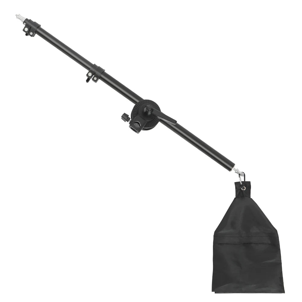 Studio Photo Telescopic Boom Arm Top Light Stand With Sandbag for Speedlite /Mini Flash Strobe /Softbox/LED Video - Premium boom from Lizard Vigilante - Just $31.99! Shop now at Lizard Vigilante