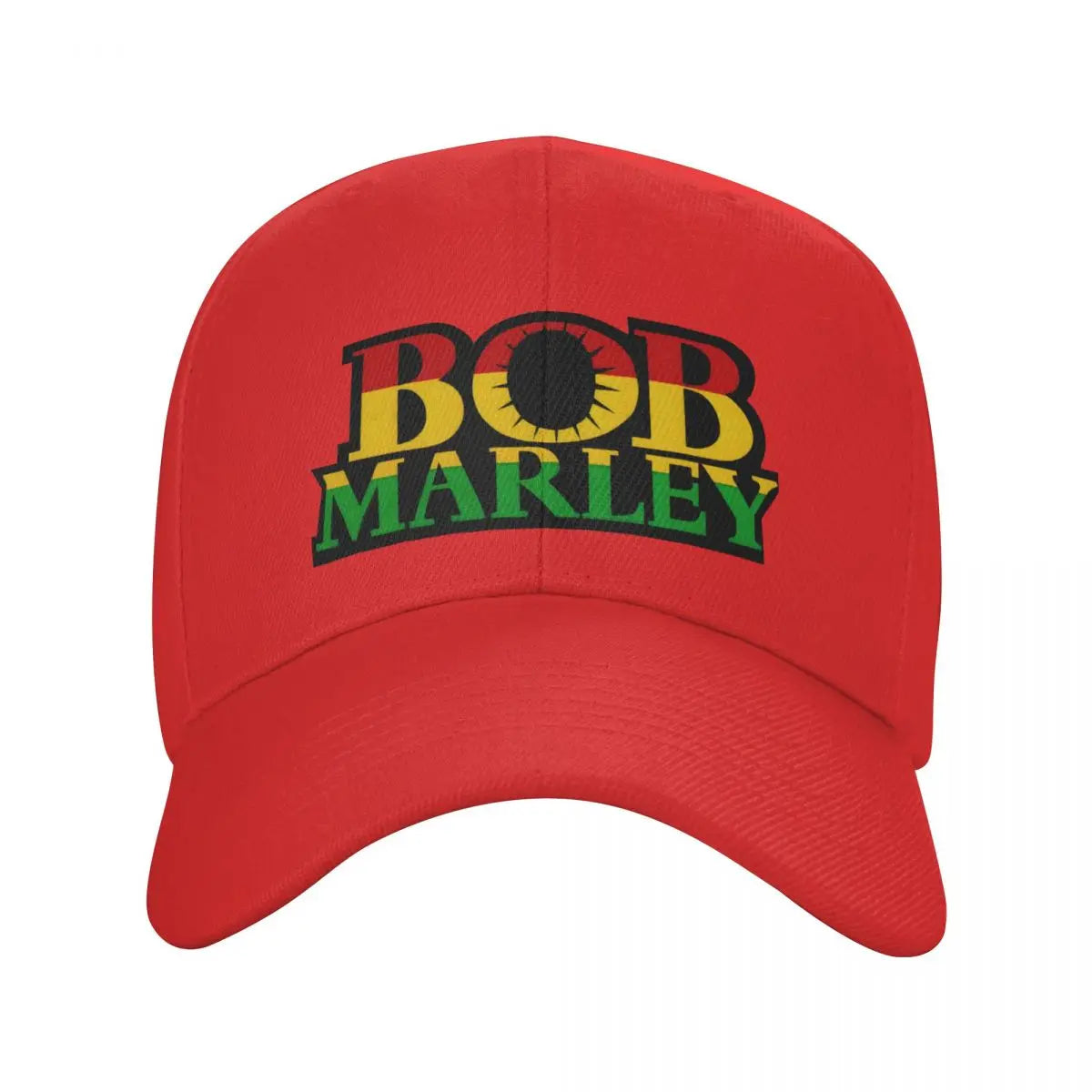 Bob Marley Jamaica Reggae Rock Baseball Cap - Unisex Adjustable Streetwear Dad Hat with Sun Protection - Premium hat from Lizard Vigilante - Just $23.88! Shop now at Lizard Vigilante