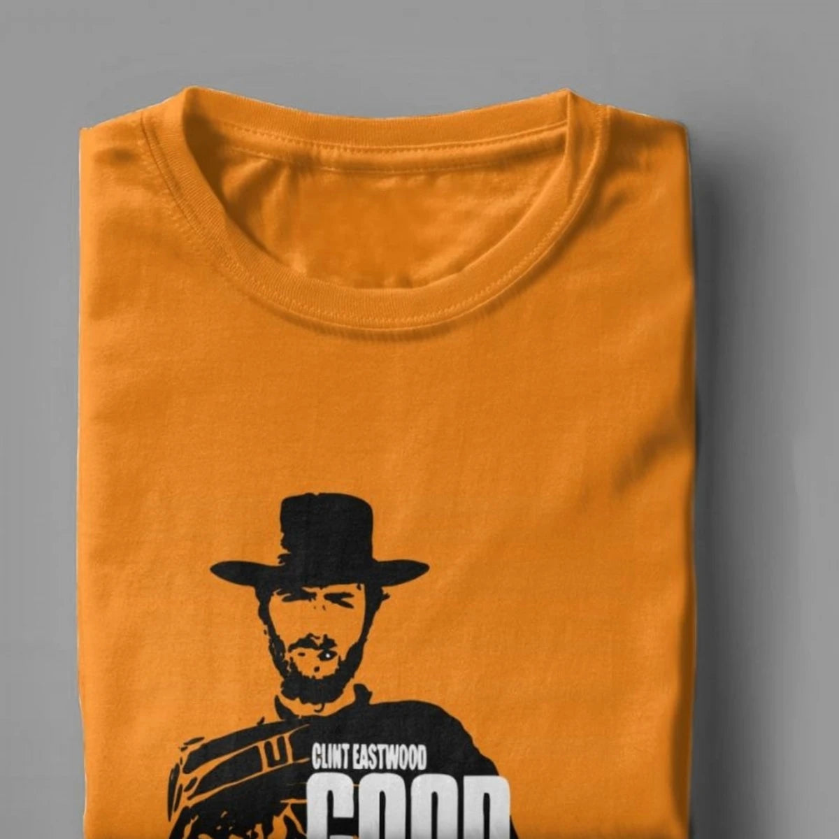 The Good The Bad And The Ugly Tee Shirt Big Size Clothing Novelty Clint Eastwood Tee Shirts Men Cotton T-Shirts - Premium tshirt from Lizard Vigilante - Just $22.49! Shop now at Lizard Vigilante