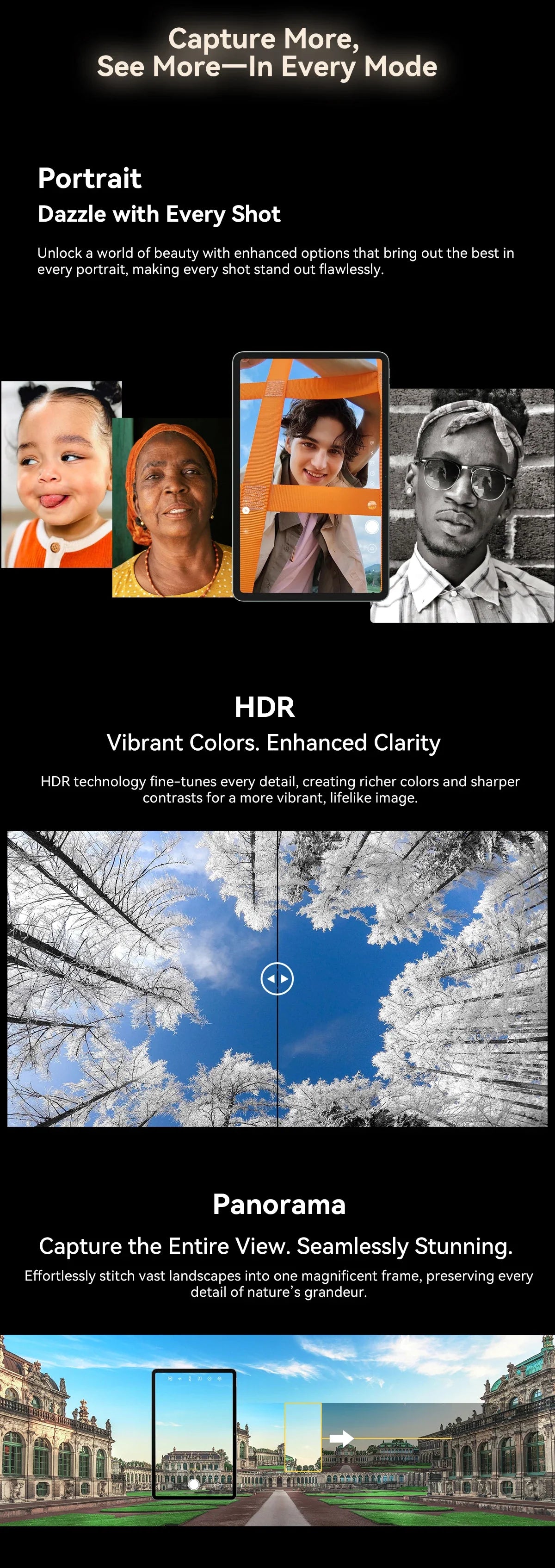 Blackview MEGA 2 Tablets 12 inch 2K Display Widevine L1 24GB(8+16) Android 15 256GB 9000mAh AI Main Camera Pad PC