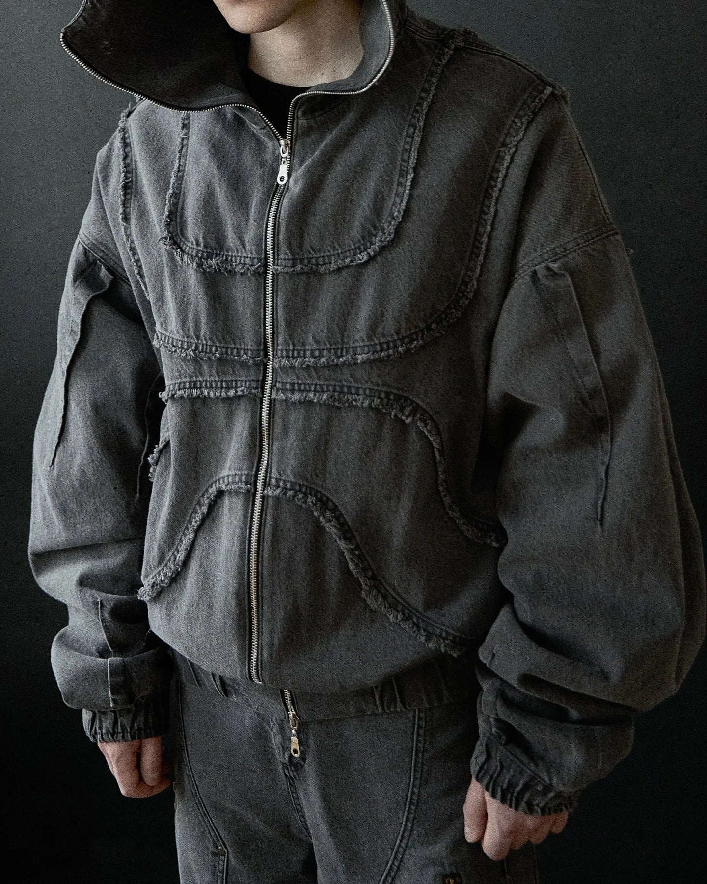 Shadowline Double-Zip Apocalypse Denim Hoodie