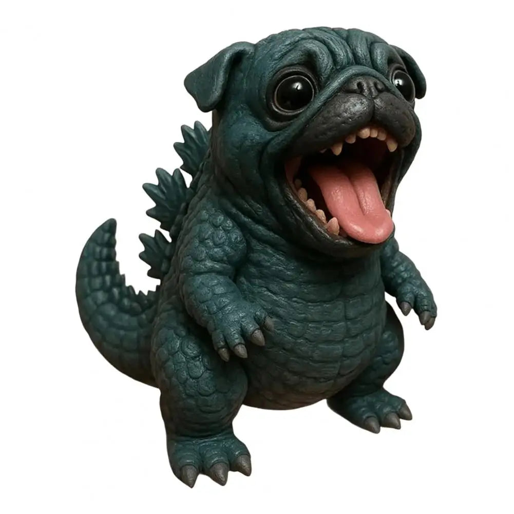 Handmade Dog Sculpture Handmade Resin Dog Figurines for Home Office Decor Collectible Puppy for Pet Unique Home Decoration