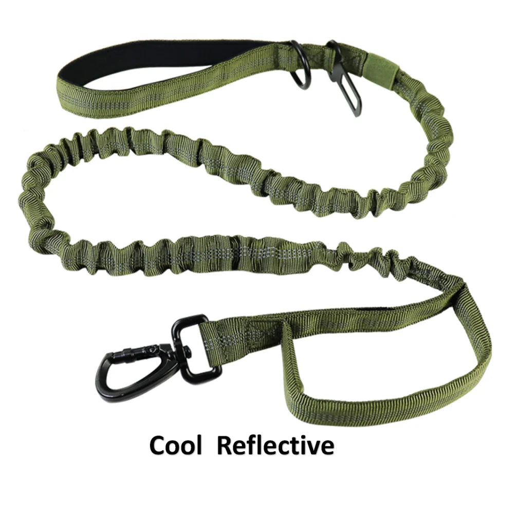 Durable Tactical Dog Collar and Leash Set – Adjustable, Padded, Reflective Military Training Collar for Medium to Large Dogs - Premium collar from Lizard Vigilante - Just $22.99! Shop now at Lizard Vigilante