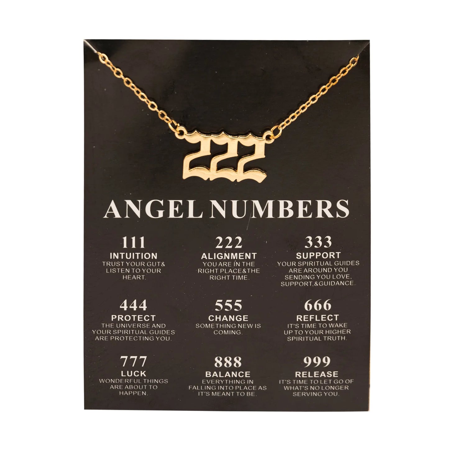 666 Necklace Fashion Jewelry Alloy Gold Color Lucky Angel Numbers Wish 777 Pendant Necklace for Women Girl Gift Birthday Neck - Premium necklace from Lizard Vigilante - Just $16.66! Shop now at Lizard Vigilante