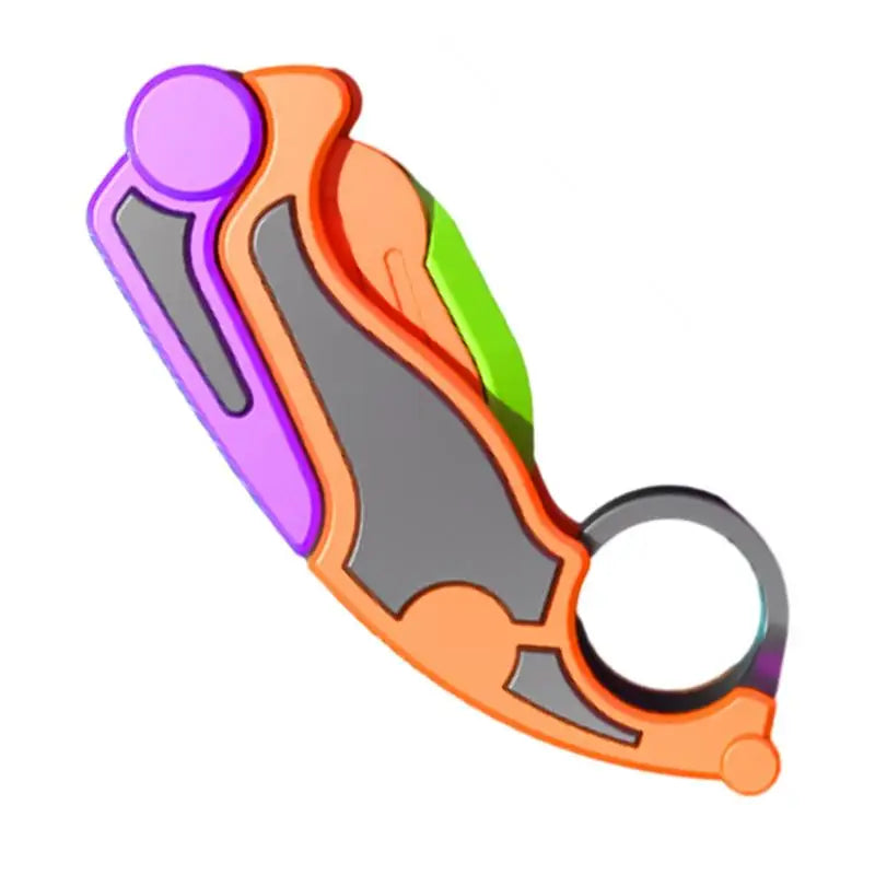 3D Printed Gravity Claw Knife Toy – Stress Relief Butterfly Fidget Hand Gripper, Sensory Toy for Relaxation & Focus - Premium knife from Lizard Vigilante - Just $16.66! Shop now at Lizard Vigilante