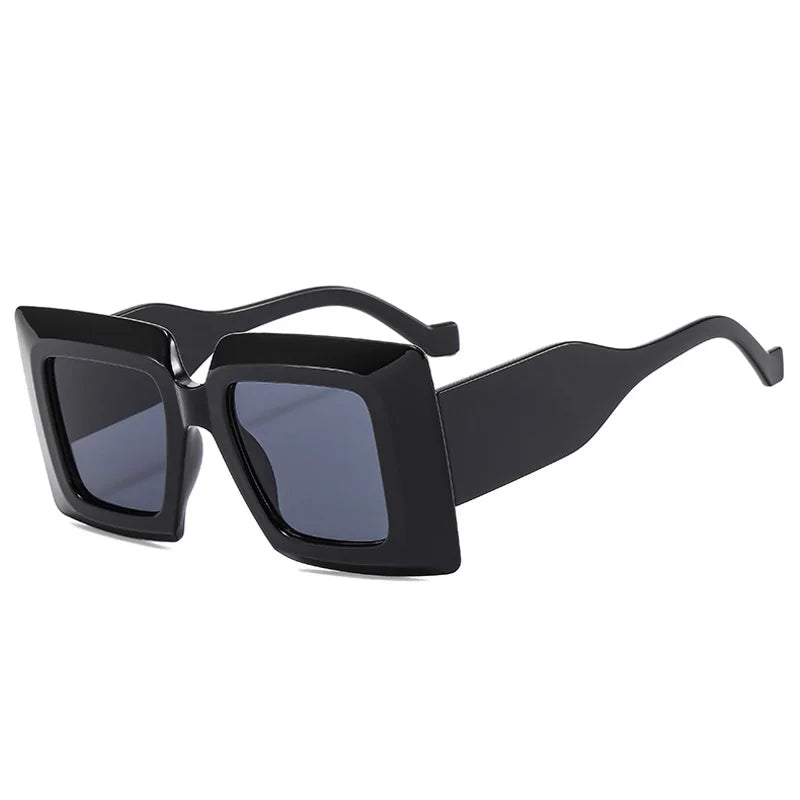 VOLT//BLOK 2025 PunkSquare UV400 Shades — Oversized Futurist Goggle Sunglasses for Women & Men | Cyber-Street Retro Eyewear, Photochromic Anti-Reflective Fashion Bomb - Premium shades from dsers - Just $15.99! Shop now at Lizard Vigilante