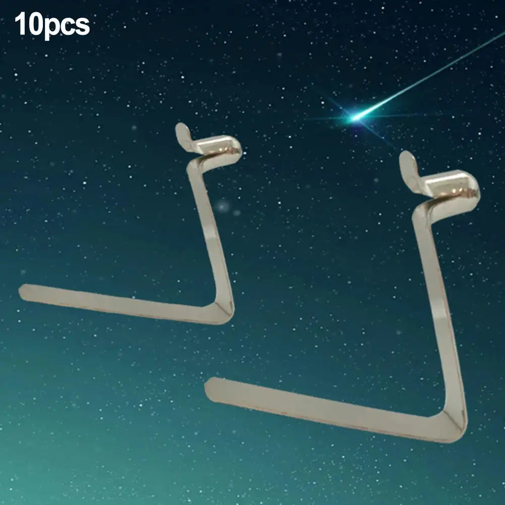 10pcs Spring Clips Locking Tube Pin Push Clip For Tent Pole Kayak Paddle 6mm For Secure Tent Pole Paddle Board Camping Accessory