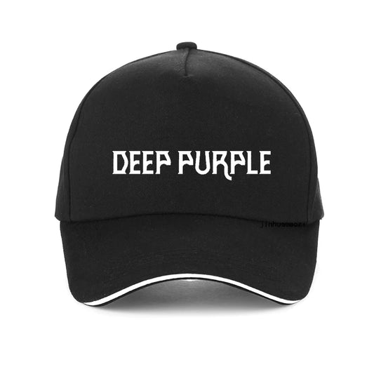 Smoke on the Water: Deep Purple Baseball Cap - Premium baseball cap from Lizard Vigilante - Just $23.88! Shop now at Lizard Vigilante