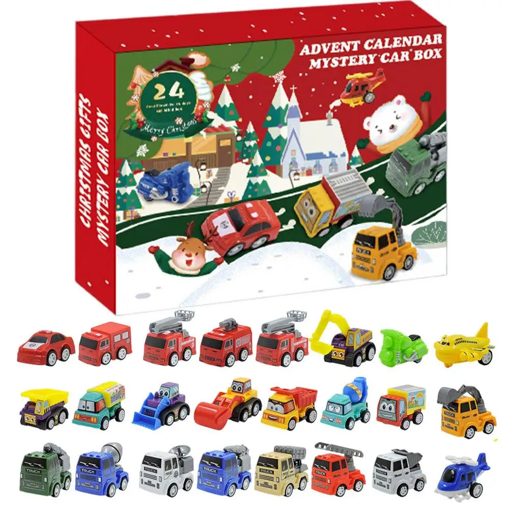 24-Day Christmas Countdown Car Advent Calendar – Kids Toy Cars, Digital Racing & Holiday Fun, Perfect Christmas Gift - Premium calendar from Lizard Vigilante - Just $28.88! Shop now at Lizard Vigilante