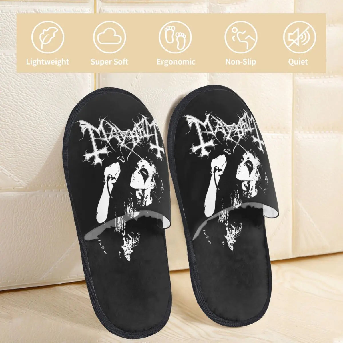 Mayhem Winter Slippers - Stay Cozy and Metal - Premium slippers from dsers - Just $28.88! Shop now at Lizard Vigilante