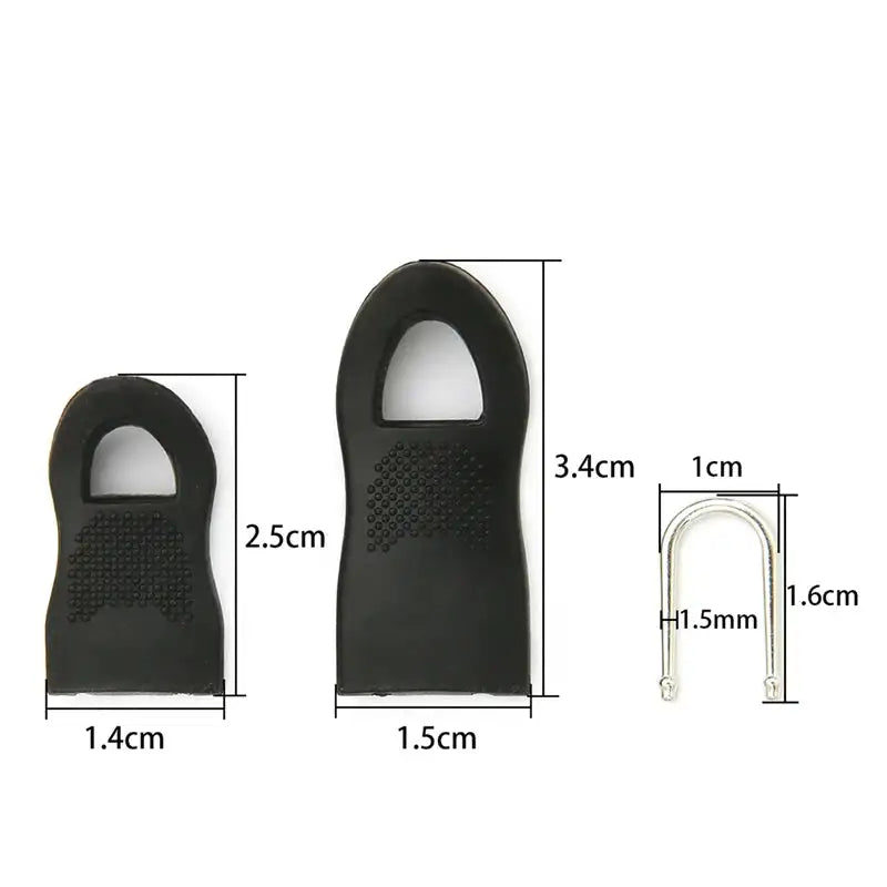 Zipper Slider Replacement Zipper Puller Tag Fixer Repair Kit Zipper for Sewing Clothes Travel Bag Suitcase Clothes Tent Backpack