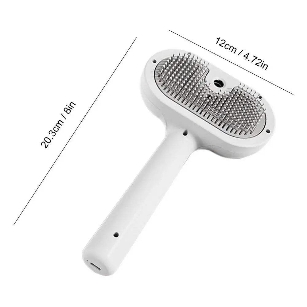 animal hair remover brush dog and cat steam brush pet Self Cleaning Dog Brush grooming Removes cat hairs Cat dog Accessories - Premium  from Lizard Vigilante - Just $12.99! Shop now at Lizard Vigilante