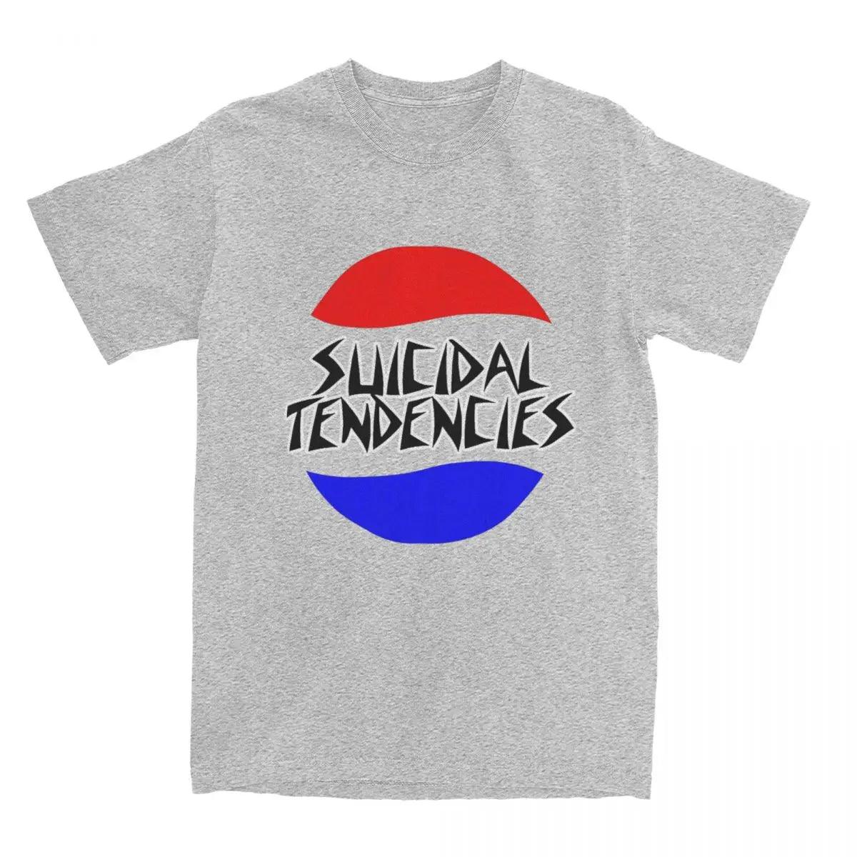 Men Women Rock Suicidal Tendencies Music Heavy Graphic T Shirt Merchandise Vintage 100% Cotton T Shirt Tops Birthday Gift - Premium T-Shirt from Lizard Vigilante - Just $23.99! Shop now at Lizard Vigilante