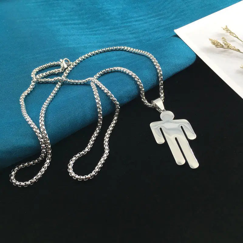 Tilted Halo Street Rebel Pendant Necklace