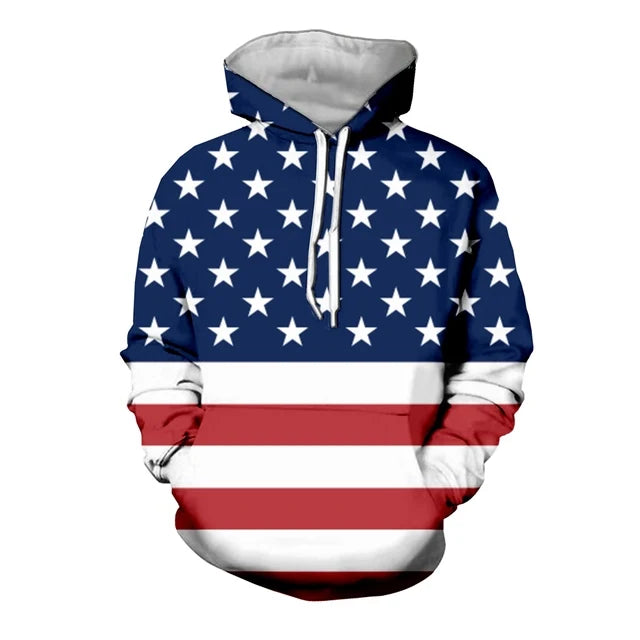 American Flag Zipper Hoodies 3d Unisex Jersey Men Women Sweatshirt Zip Hoodie Streetwear Fashion Casual Long Sleeve Hoody - Premium Long-sleeve hoodie from Lizard Vigilante - Just $47.99! Shop now at Lizard Vigilante