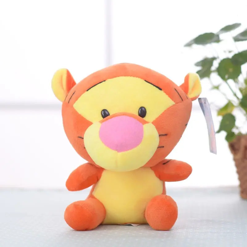 Cartoon Plush Pin Doll | Winnie the Pooh, Mickey, Minnie, Tigger & Piglet | Short Stuffed Animal Toy (20cm) - Premium doll from Lizard Vigilante - Just $15.99! Shop now at Lizard Vigilante