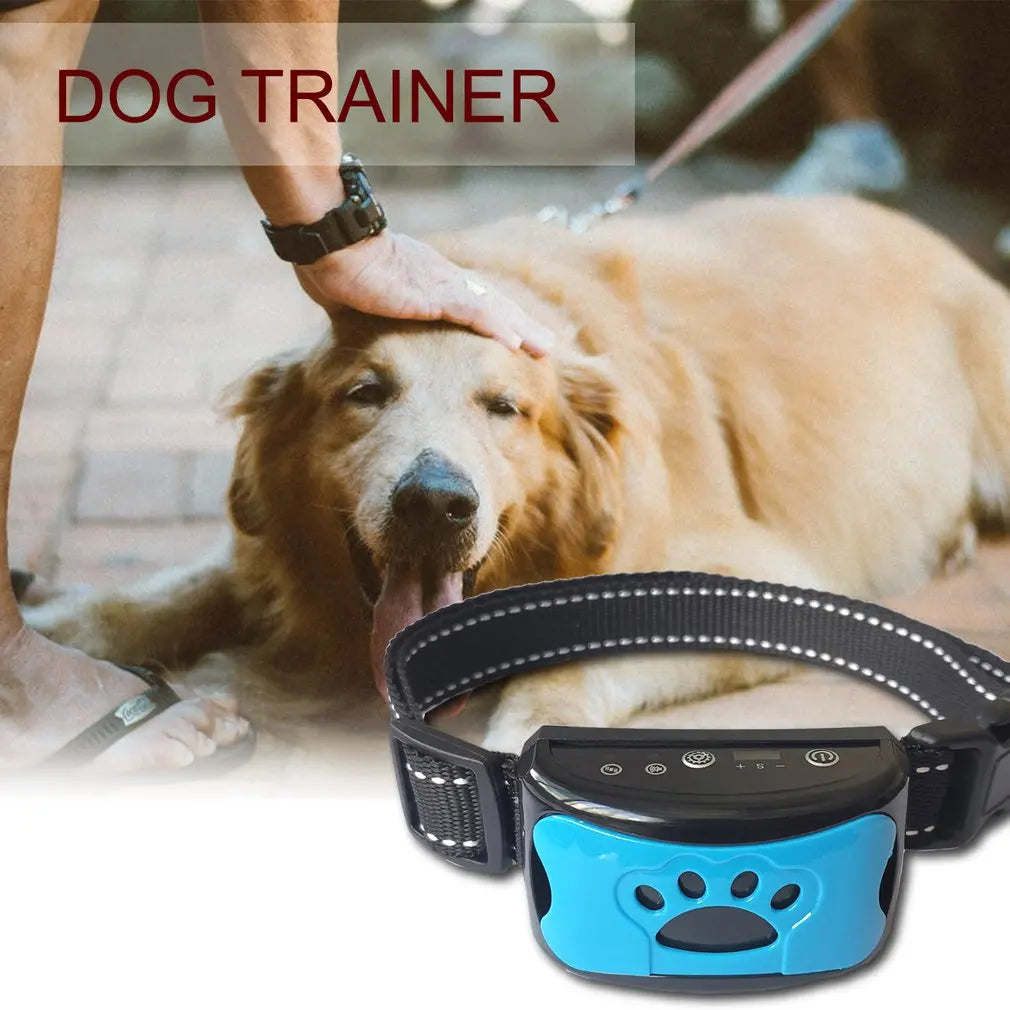 Pet Dog Anti Barking Device Electric Dogs Training Collar Dog Collar Usb Chargeable Stop Barking Vibration Anti Bark Devices - Premium  from Lizard Vigilante - Just $5.99! Shop now at Lizard Vigilante